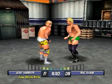 WCW Backstage Assault (US) screen shot game playing